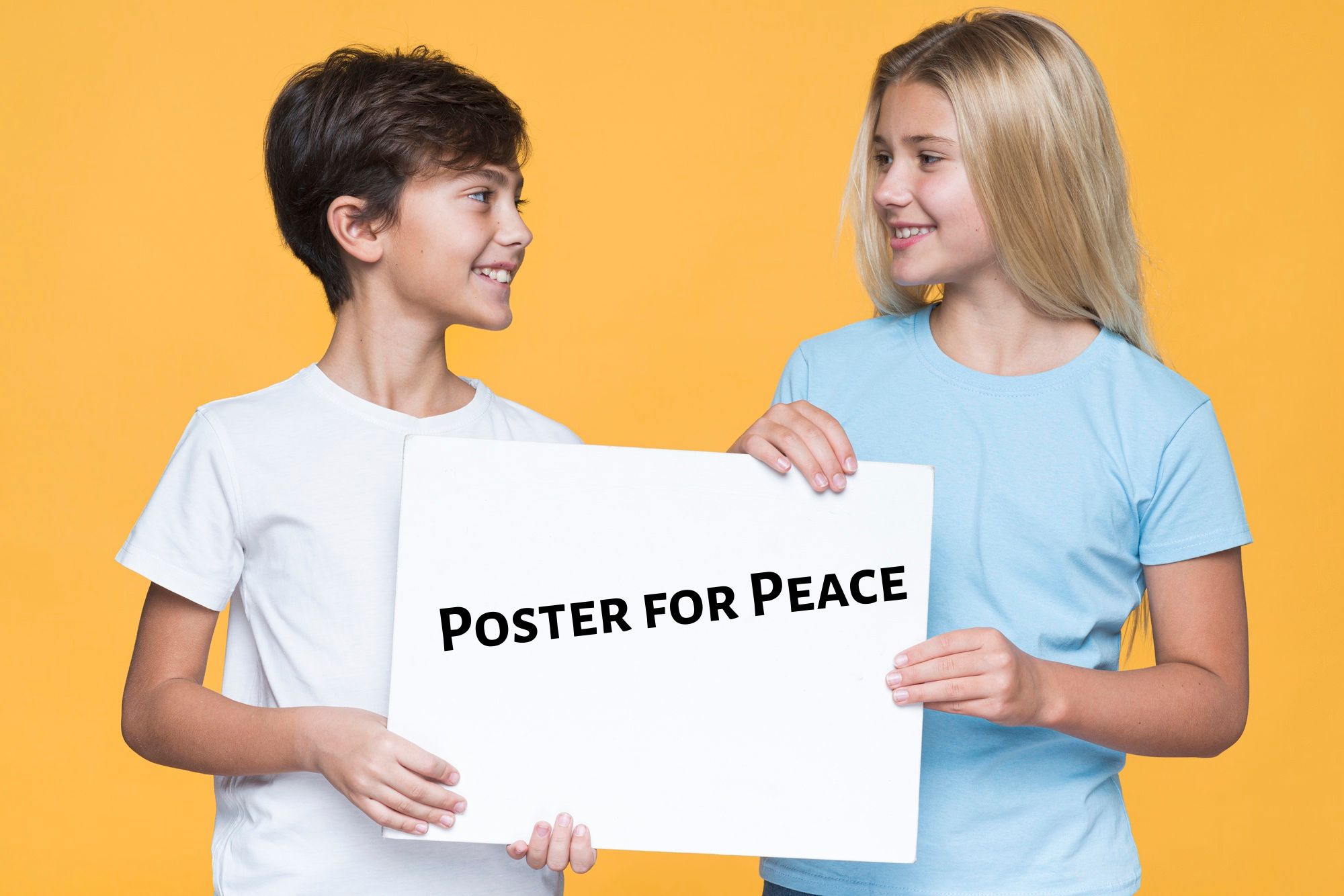 poster for peace