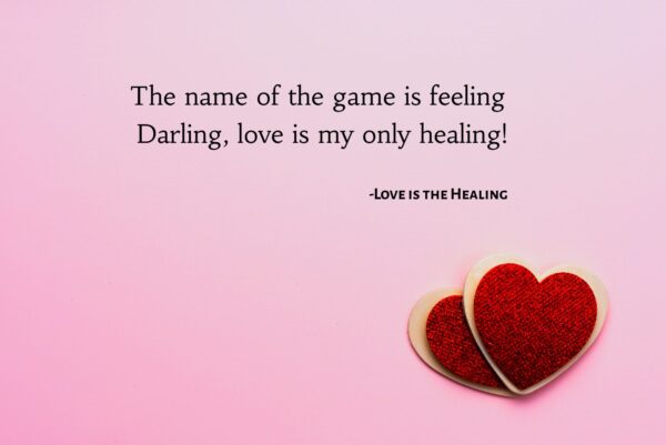 Love is the healing-philosophy park