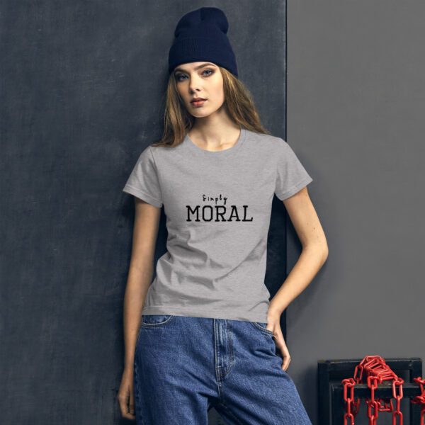 Simply Moral in Women's short sleeve t-shirt - Image 2